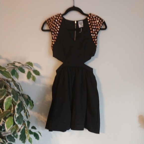 Angel Biba Dresses & Skirts - NWT v neck cut out dress